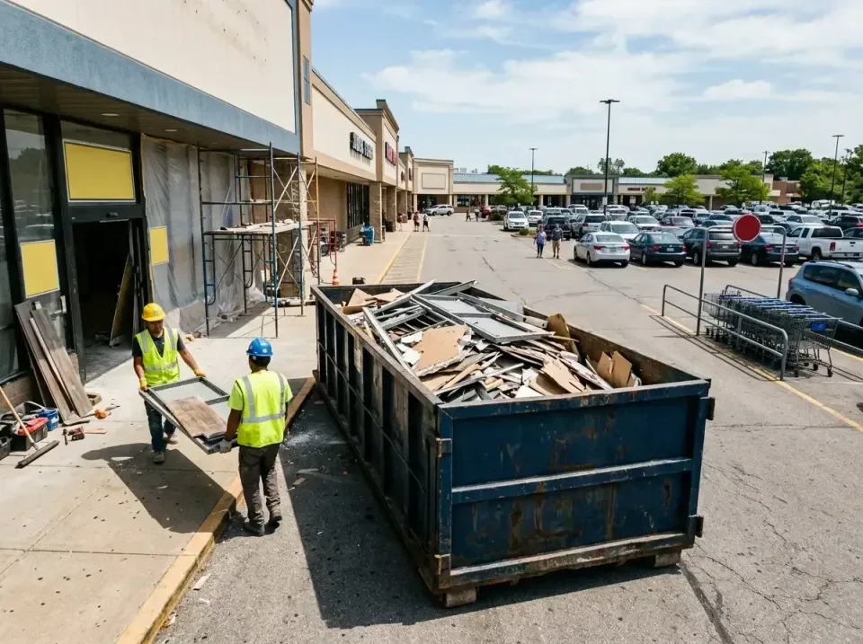 retail-store-renovation-debris-003 — frequently asked questions, Roll-off Dumpster Rentals in Southport, IN